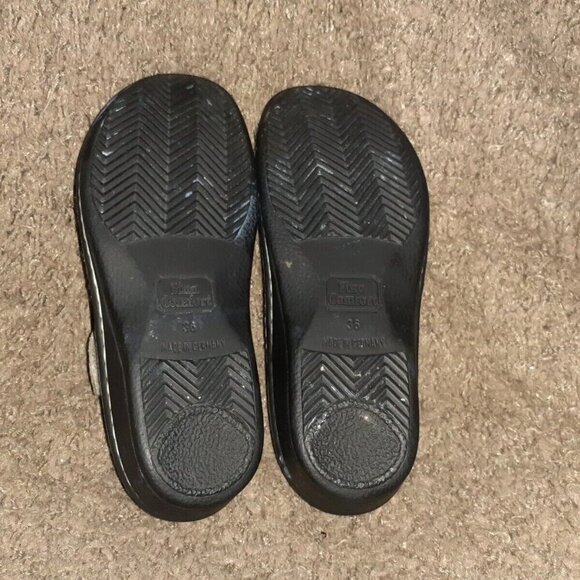 FINN COMFORT-Waldi-Hook Loop-Metallic Nubuck Leather-Size 36D-Excellent - Picture 7 of 7